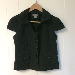 Ann Taylor short sleeve jacket